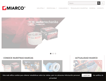 Tablet Screenshot of miarco.com